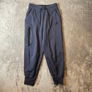 Nike Women's Sportswear Tech Fleece Mid-Rise Joggers Size Small‎ Blue